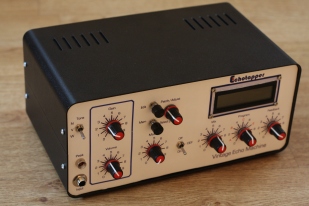 Front view of the finished Echotapper Vintage Echo Machine