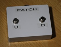 The patch change footswitch.
